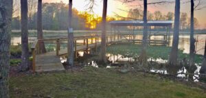 lake seminole cabin rental - boathouse